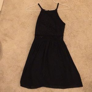 Black Halter Dress
